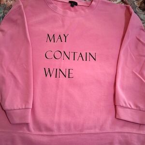 Pink Sweatshirt Womens Size 5xl
